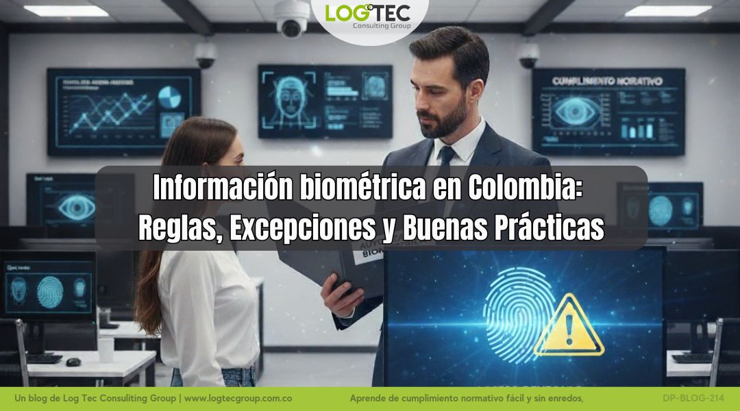 Tratamiento de información biométrica en Colombia: reglas, excepciones y buenas prácticas