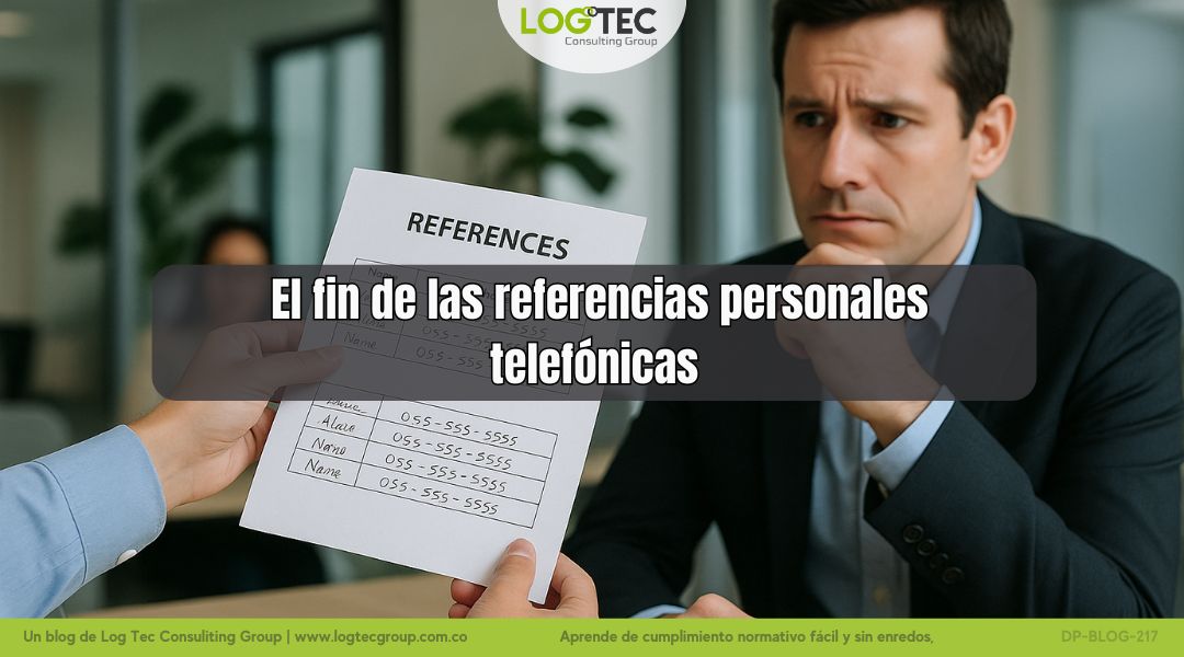 El fin de las referencias personales telefónicas