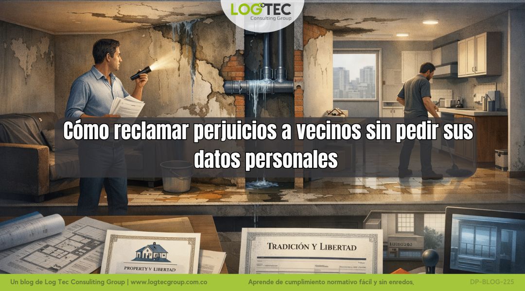 Demandar sin obstáculos: Cómo reclamar perjuicios a vecinos sin pedir sus datos personales