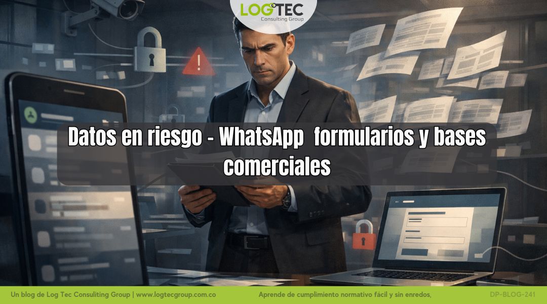 Datos en riesgo - WhatsApp formularios y bases comerciales