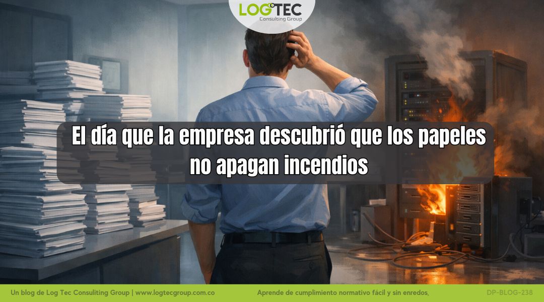 El día que la empresa descubrió que los papeles no apagan incendios